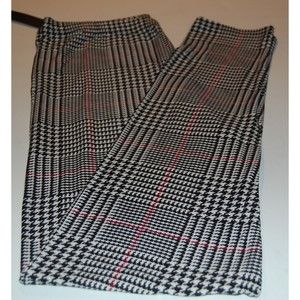 PLUS SIZE Plaid Buttery Soft Womens Red Black‎ Plaid Leggings